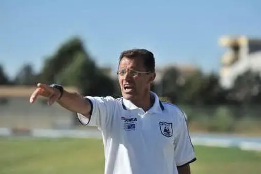 Giuseppe Bacciu, allenatore della Dorgalese