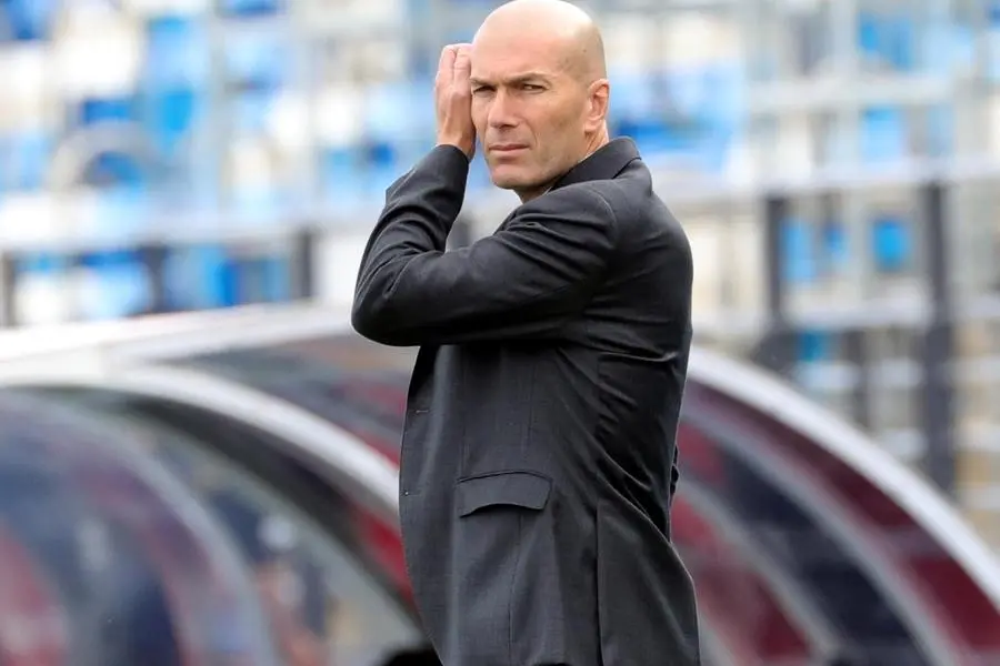 Zinedine Zidane (foto Ansa/Epa)