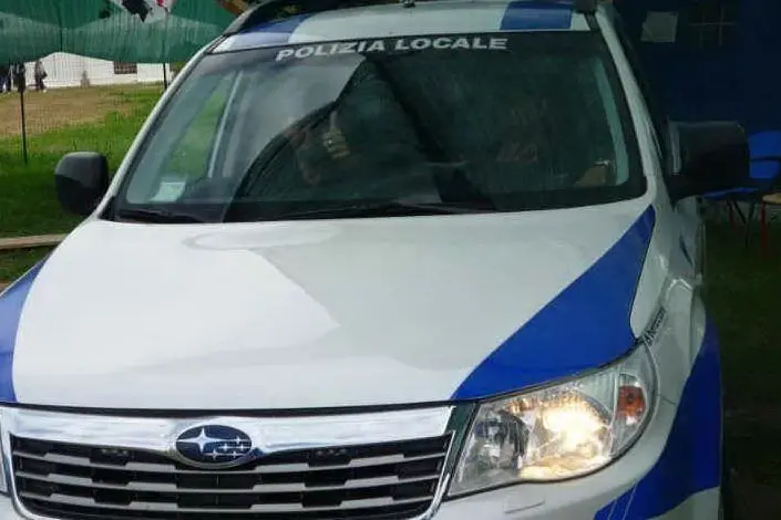 Polizia locale (foto Mariangela Pala)