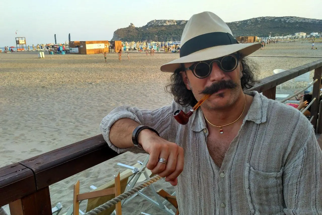 Il giornalista Nicola Grandesso Silvestri, vicepresidente dell'Associazione Sarda Paratetraplegici (U. S.)