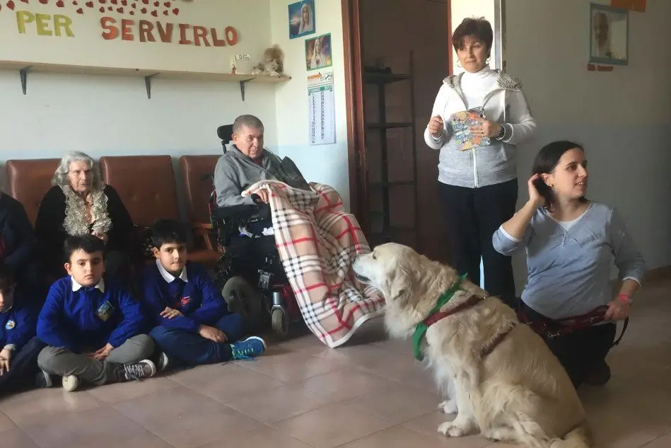 Pet therapy a Dolianova