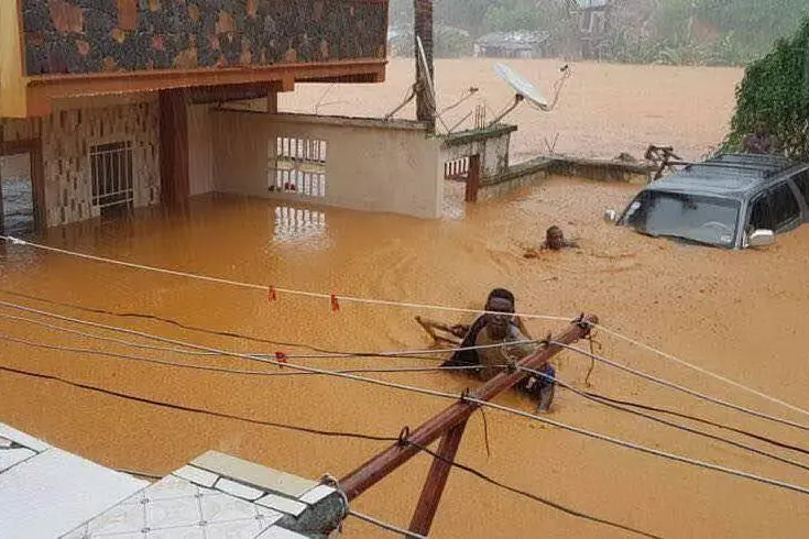 L'alluvione in Sierra Leone
