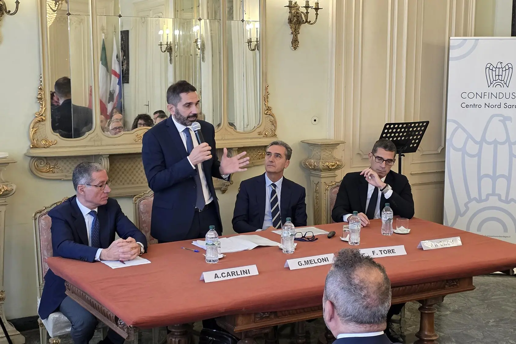 Un momento dell'incontro