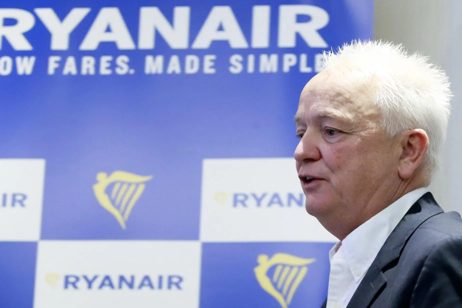Eddie Wilson, amministratore delegato di Ryanair (Ansa - Hoslet, 2017)