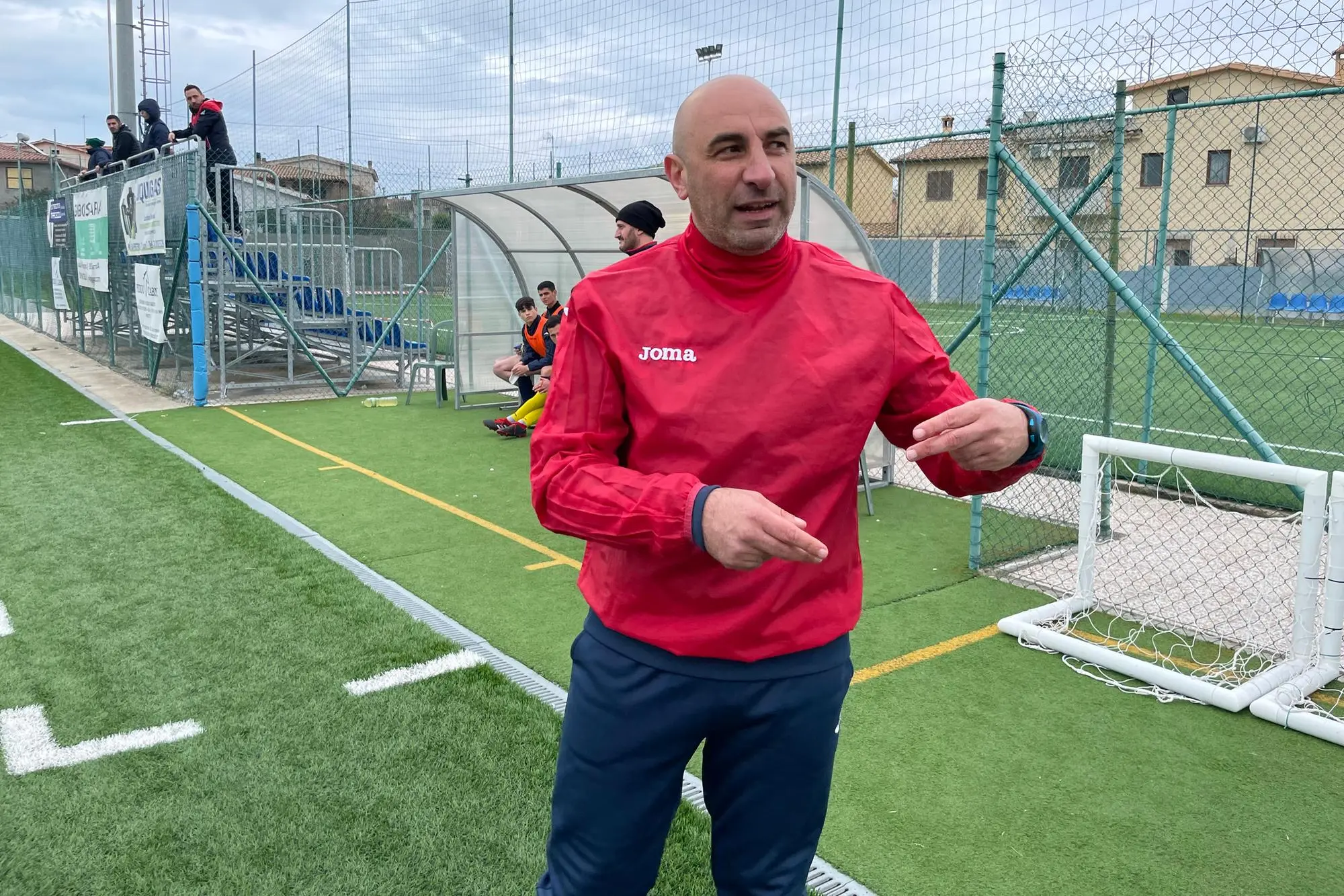 Mario Fadda nella sua precedente esperienza al Taloro Gavoi (foto Spignesi)