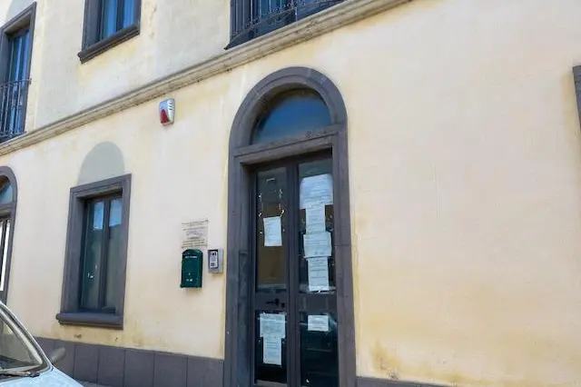 L'ambulatorio di via Tharros che ospita attualmente la Guardia medica (foto Sara Pinna)