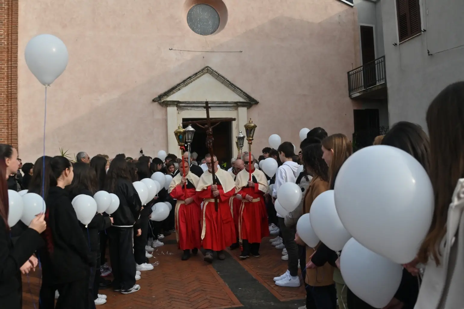 I funerali di Chiara Carta (foto Chergia)