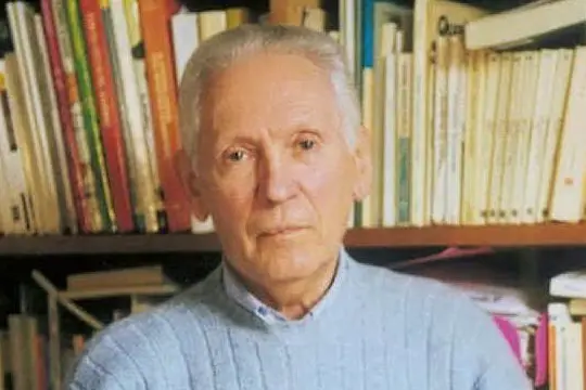 Lo scrittore Mario Lodi (foto Roberto Roveda)