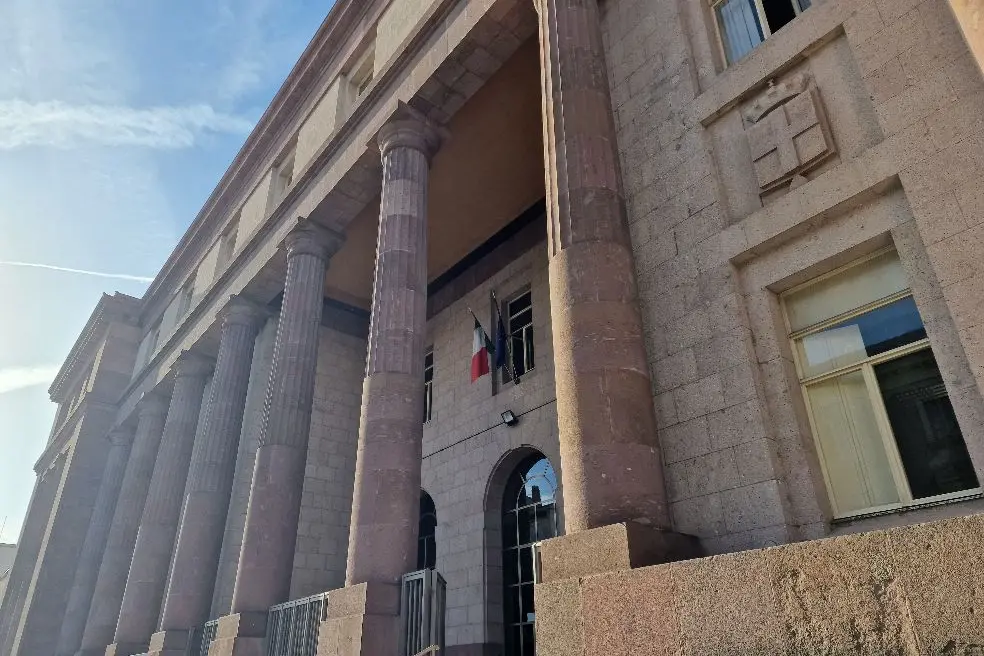 Il Tribunale di Sassari (foto Floris)