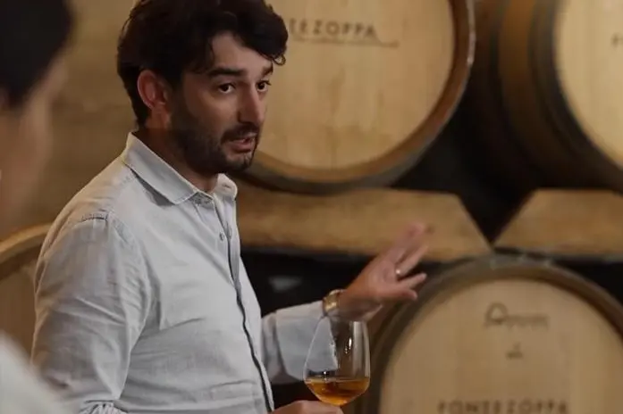 L'enologo Andrea Pala