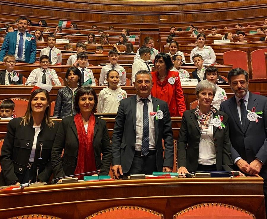Proposta di legge, classe premiata a Roma
