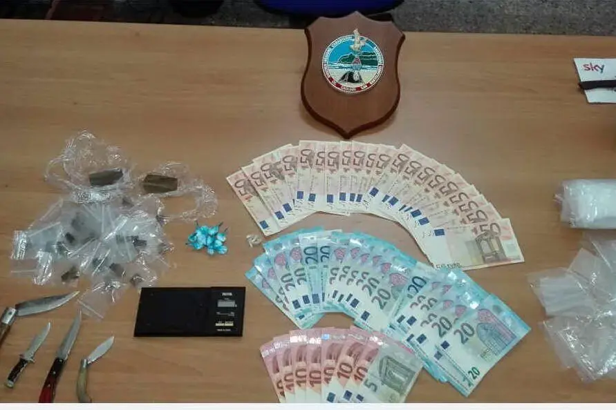 La droga sequestrata