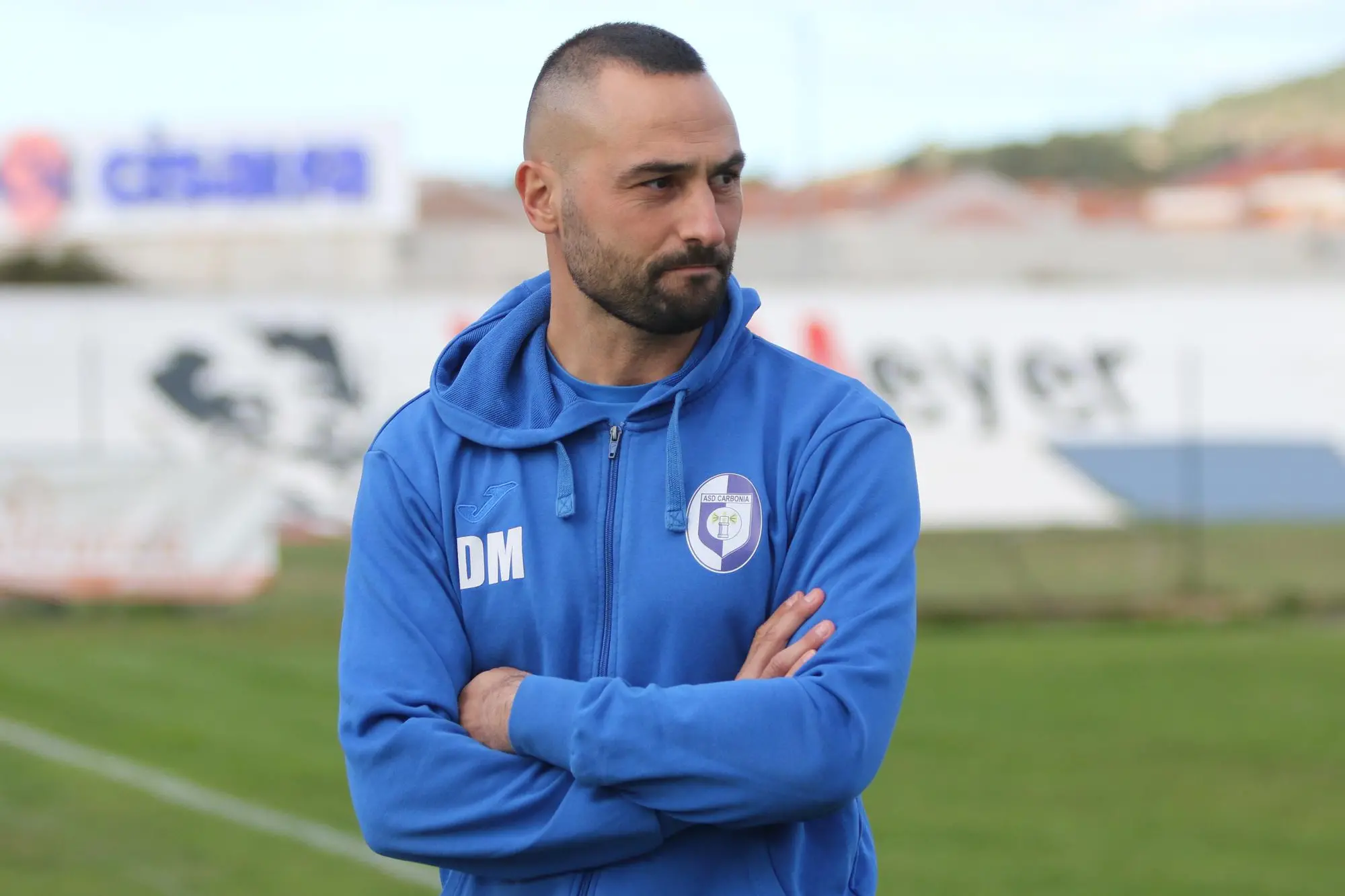 Diego Mingioni, 33 anni, allenatore del Carbonia
