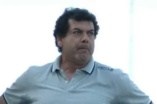 L'allenatore dell'Arzachena Mauro Giorico