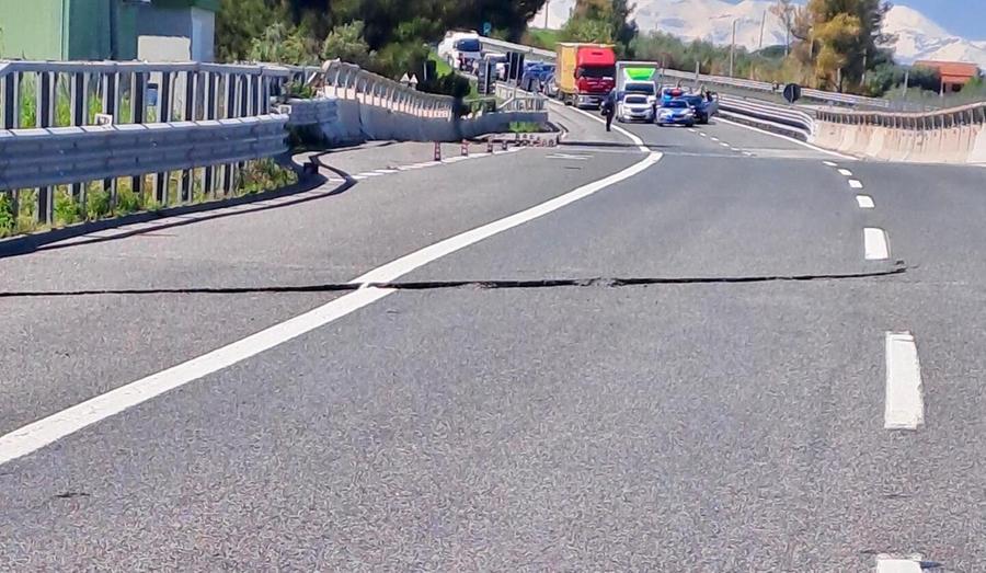 Si risveglia la frana in Molise