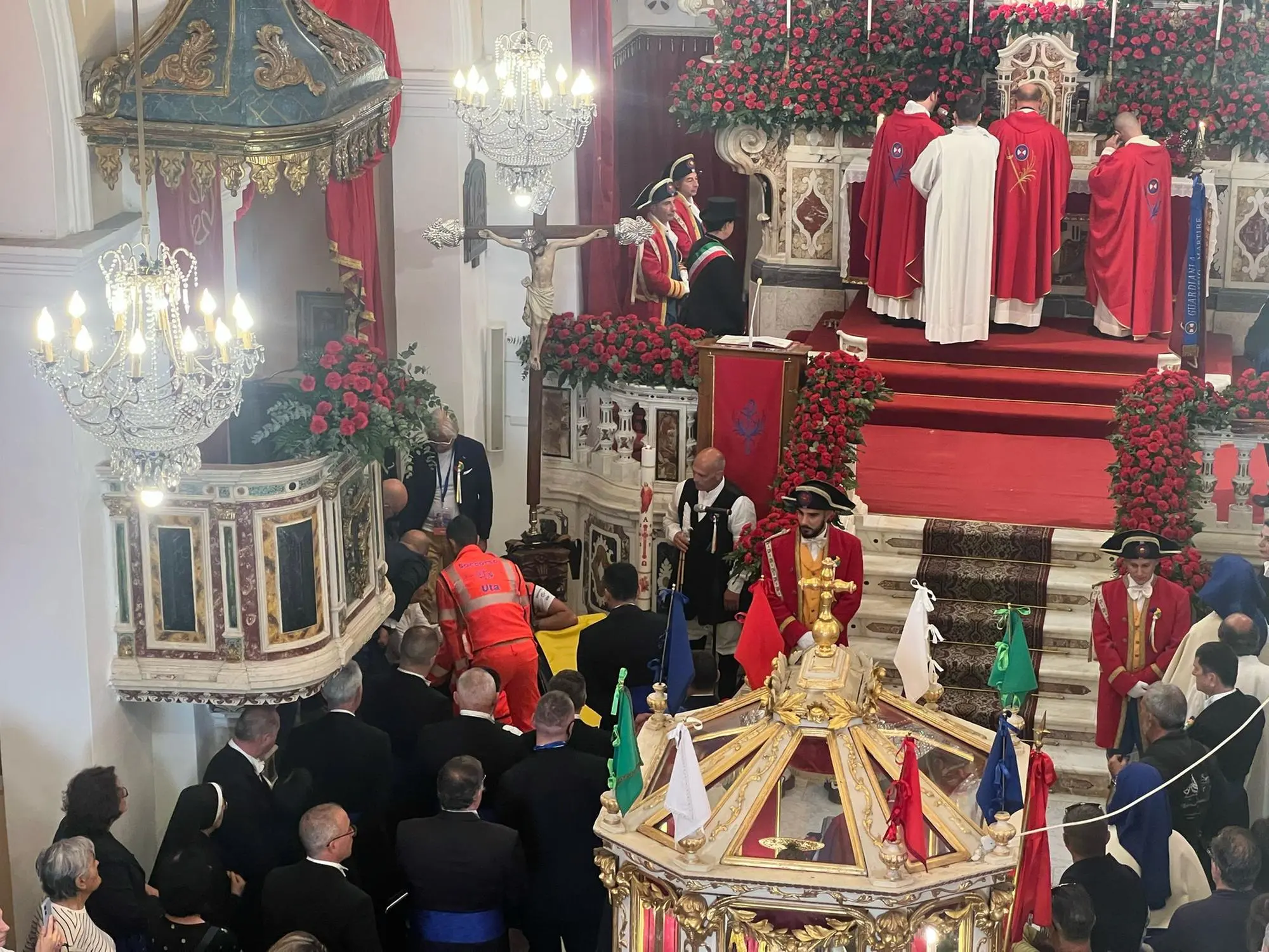 Malore in chiesa per Edoardo Tocco