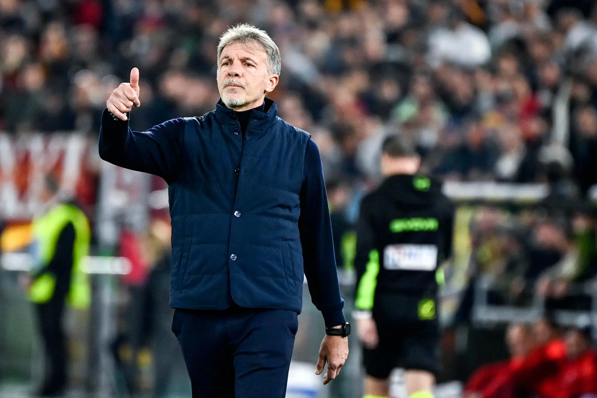 Marco Baroni, ex allenatore della Lazio (foto Ansa)