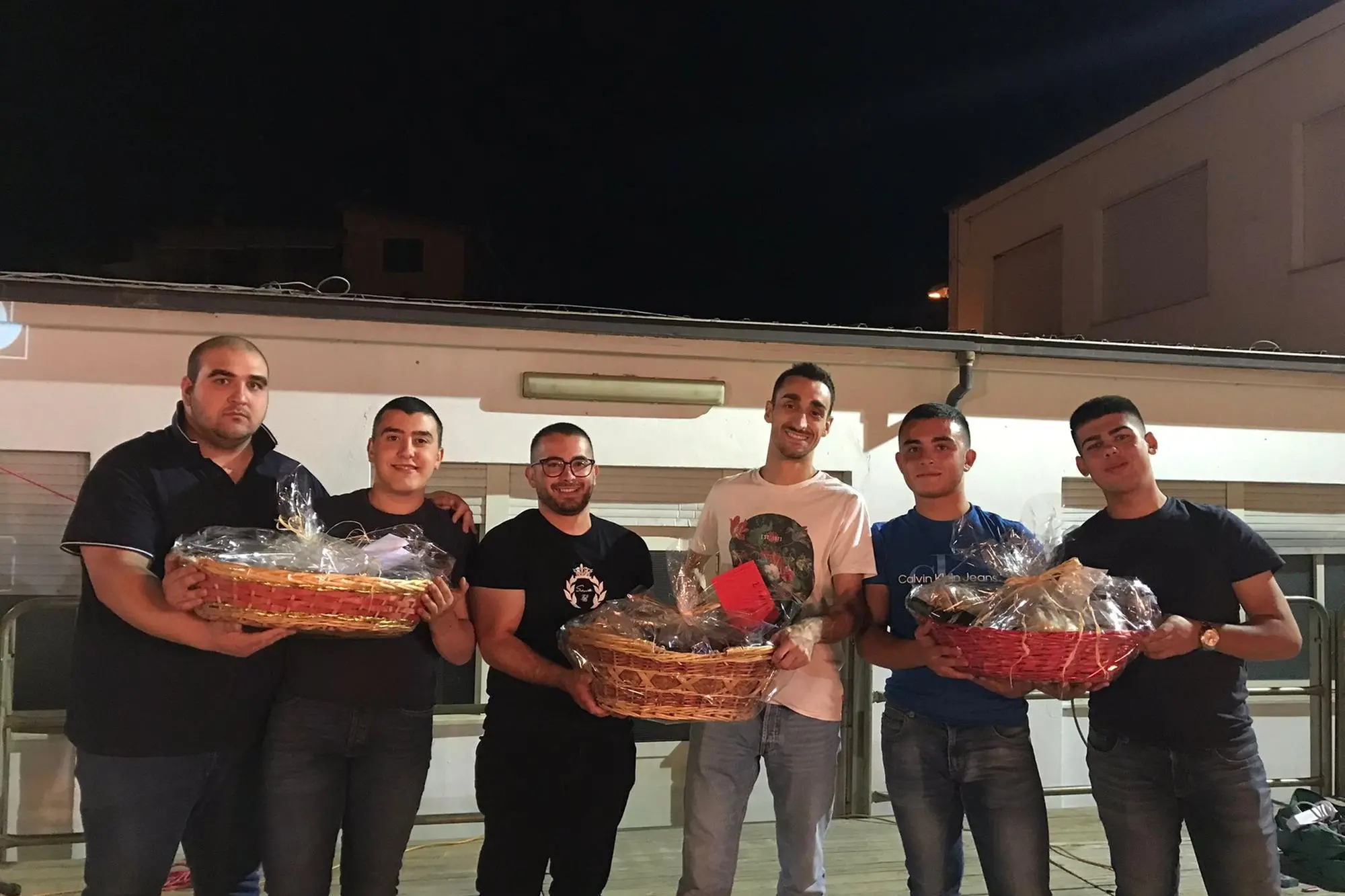 Le tre coppie di murradores premiate a Tertenia (foto concessa)