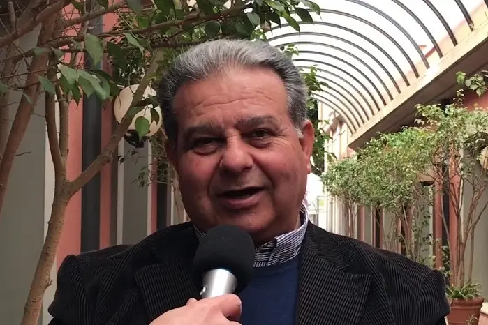 Il sindaco di Ussana, Emidio Contini (foto Serreli)