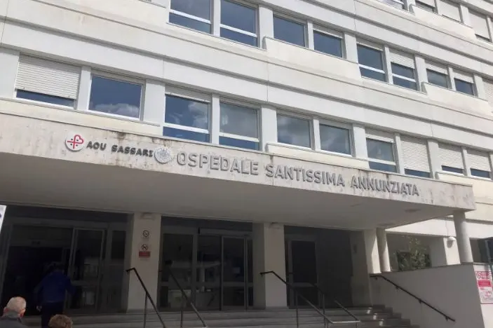 L'ospedale civile Sassari (foto Pala)