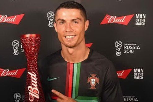 Cristiano Ronaldo su Instagram celebra la vittoria col Portogallo