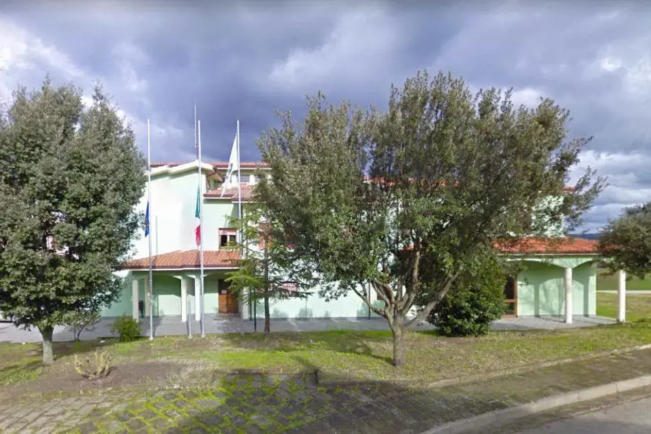 Il municipio di Asuni (foto Pintori)