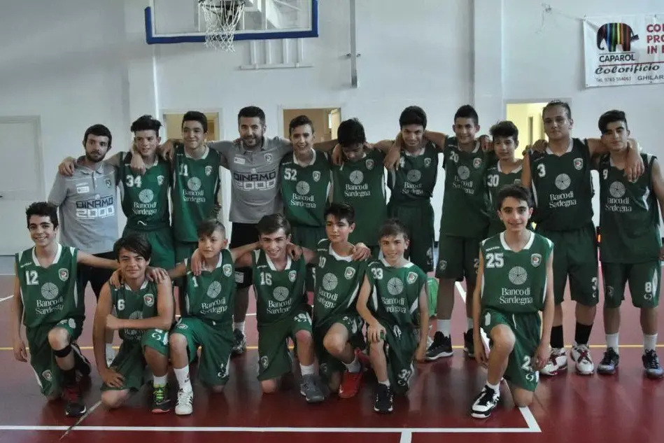 I neo campioni regionali della Dinamo 2000 Basket Sassari