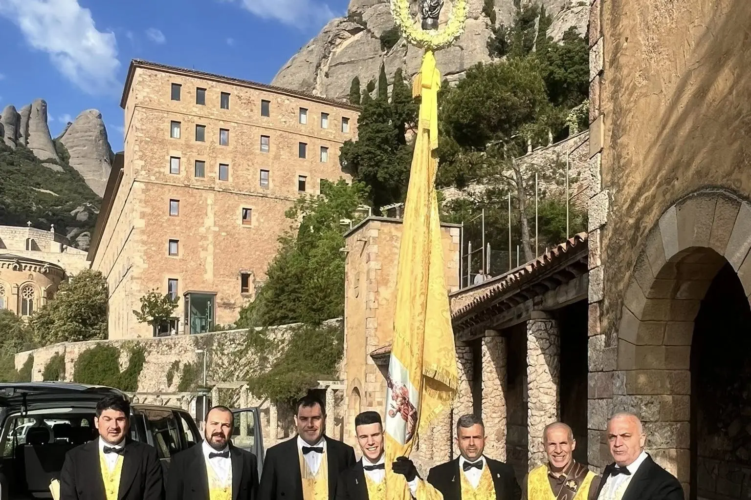 Gremio dei Sarti nel monastero di Montserrat