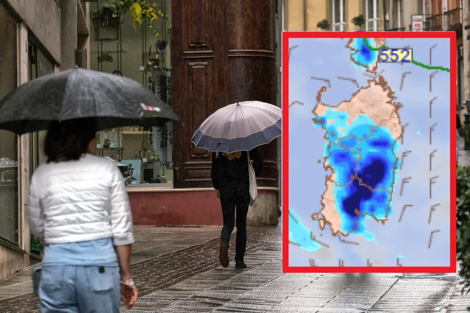 L'allerta meteo in Sardegna per venerdì 16 maggio