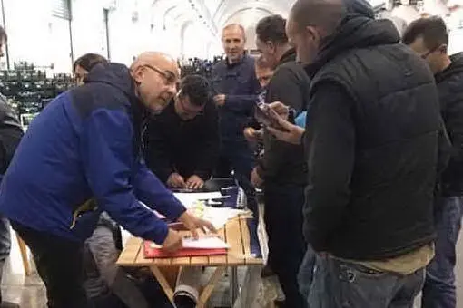 La raccolta firme a Sestu