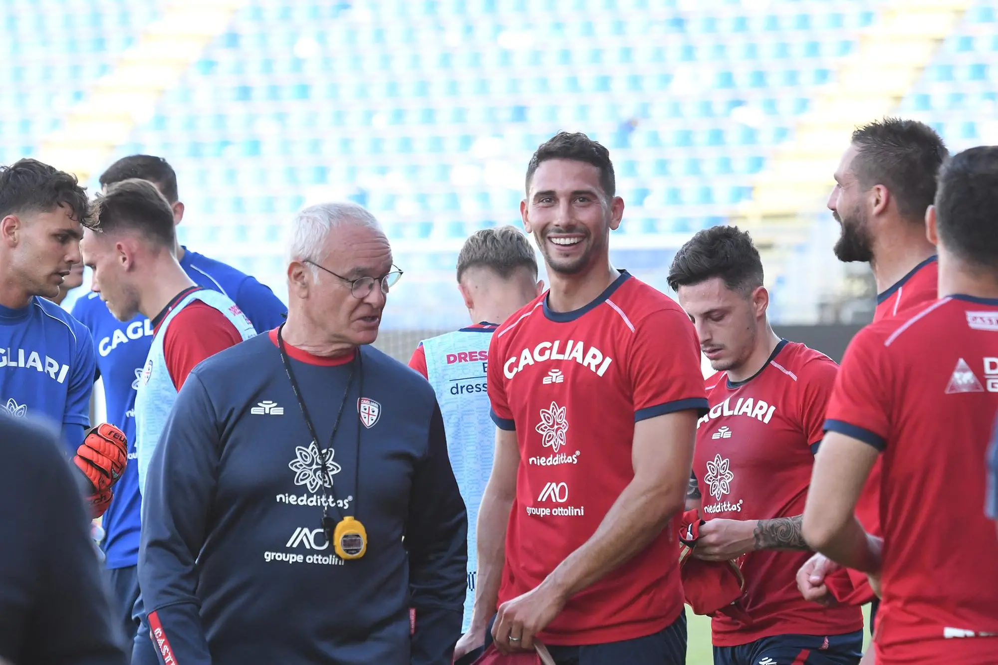 Cagliari. 1 6 23 - Allenamento Aperto al Pubblico alla Domus - Cagliari Calcio - Ranieri -Stefano Anedda Endrich