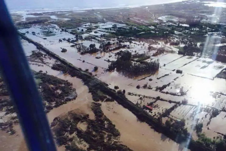 I danni dell'alluvione