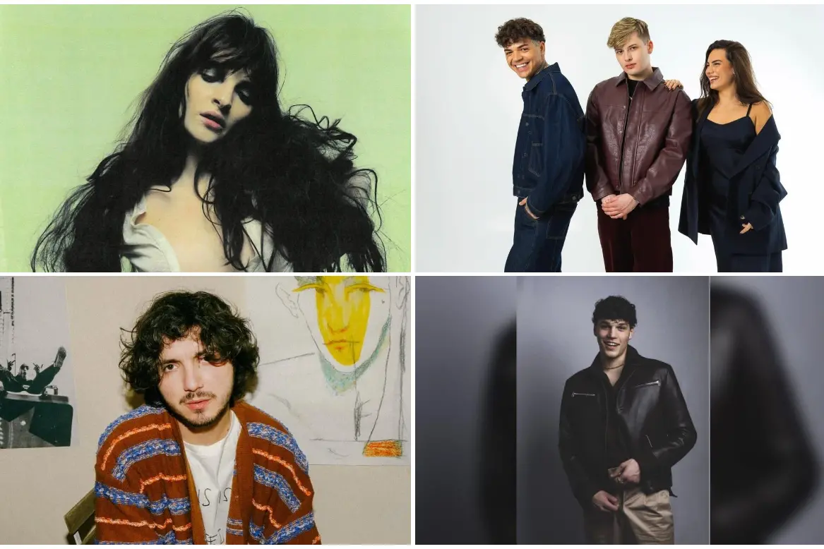 In senso orario Angelica Bove, Blind, El Ma e Soniko, Nicol&ograve; Filippucci e Mazzariello