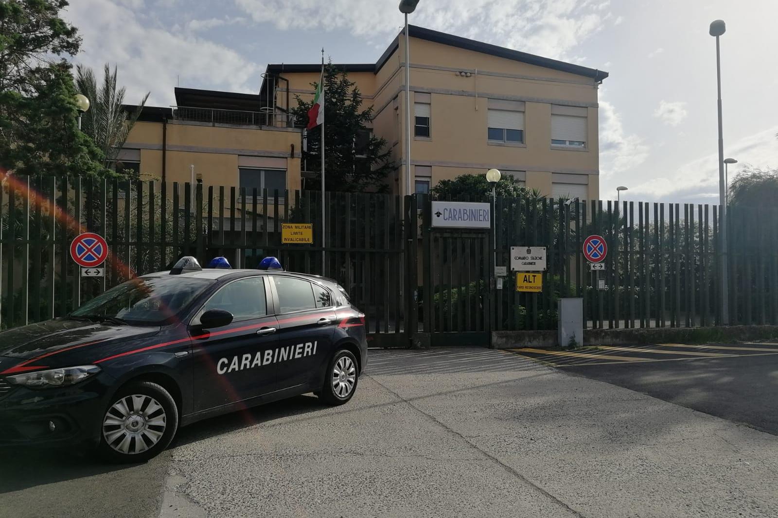 Carabinieri a Monserrato (Archivio L'Unione Sarda)