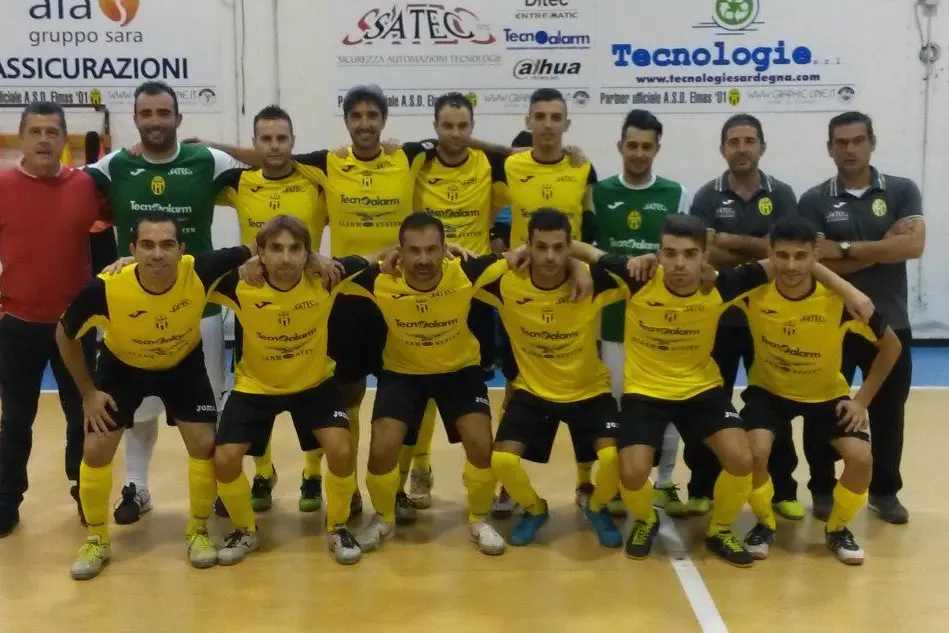 L'Elmas '01, seconda in Serie B