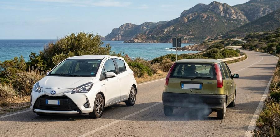 Un’auto su venti vendute in Sardegna è ibrida: numeri in aum