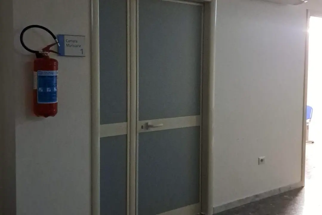 L'ingresso della camera mortuaria (Foto Sara Pinna)