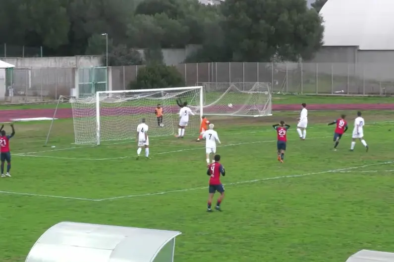 Una parata di Copetti nel match dell’andata (foto Ilenia Giagnoni)