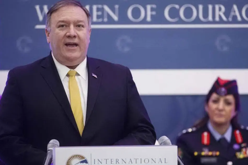 Il segretario statuintense, Mike Pompeo (Ansa)