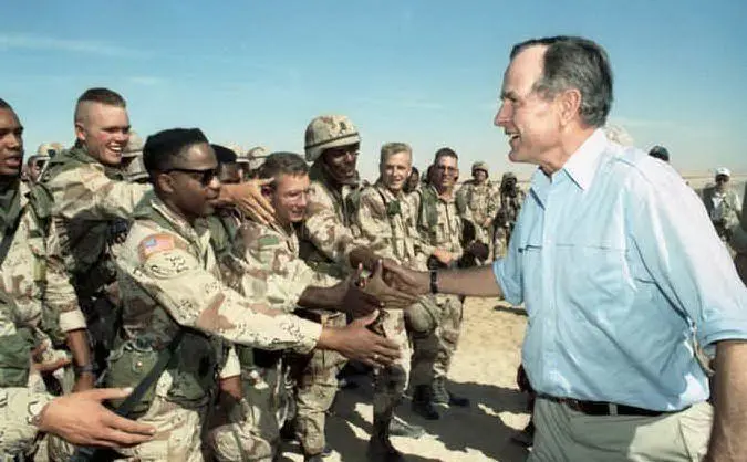George H.W. Bush e la Guerra del Golfo nel 1991