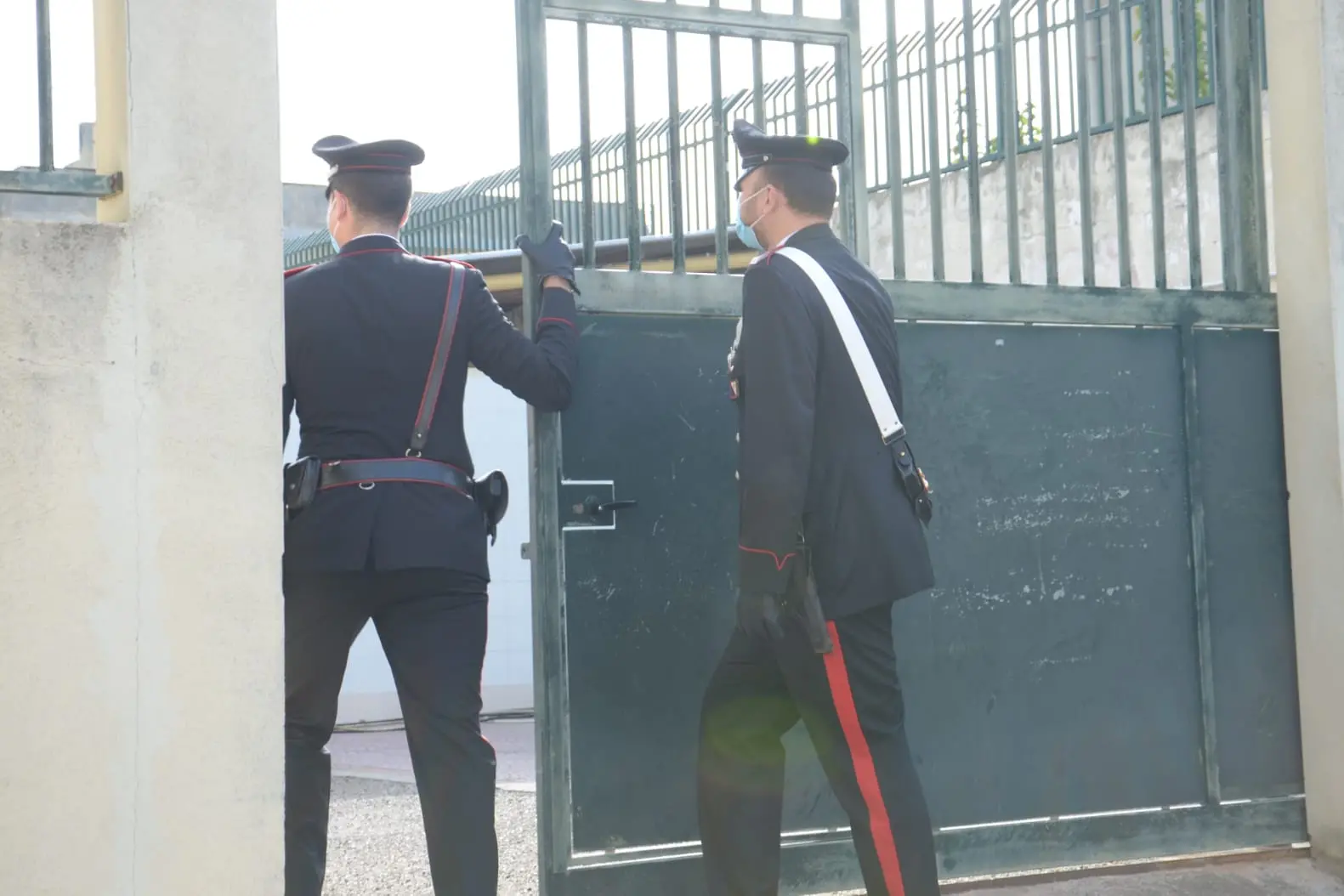 Due militari (foto carabinieri)