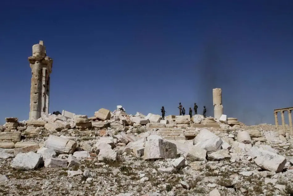 Le rovine di Palmira