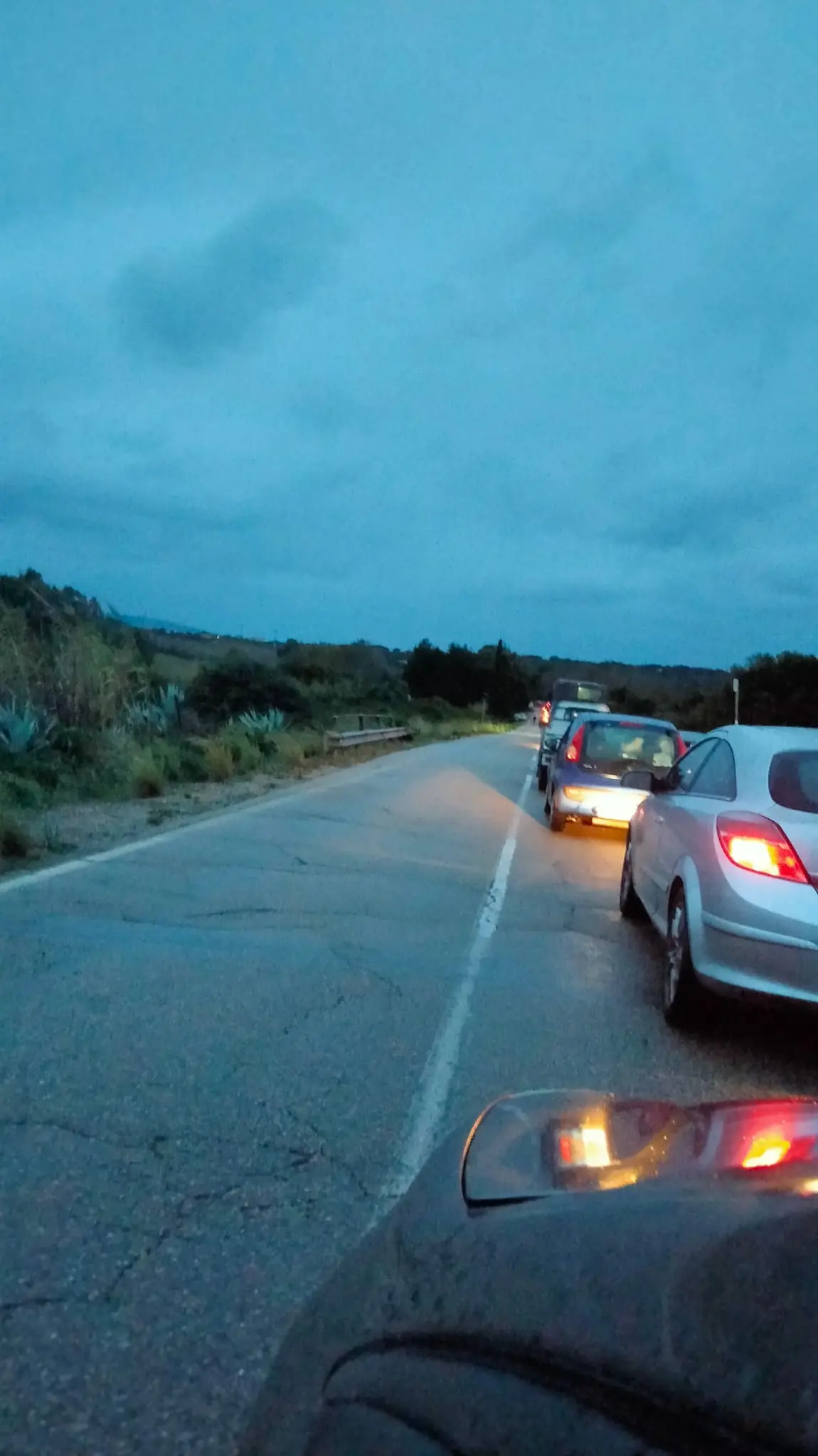 Portovesme, bloccati tutti gli accessi al polo industriale (foto Pani)
