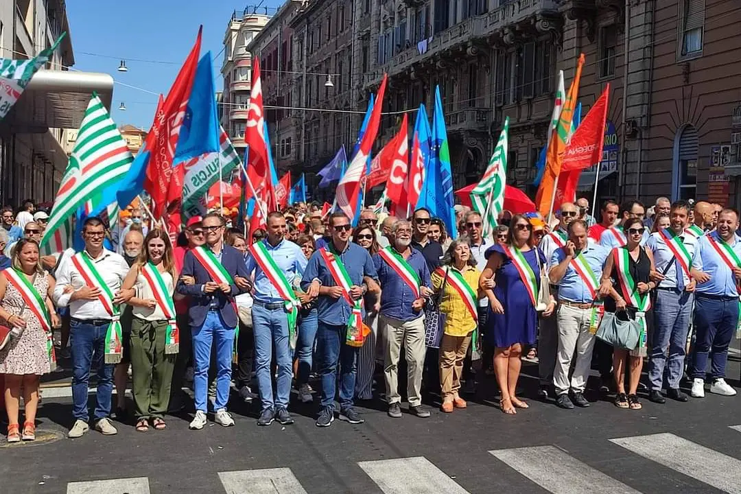 Un'immagine dalla manifestazione (foto Secci)