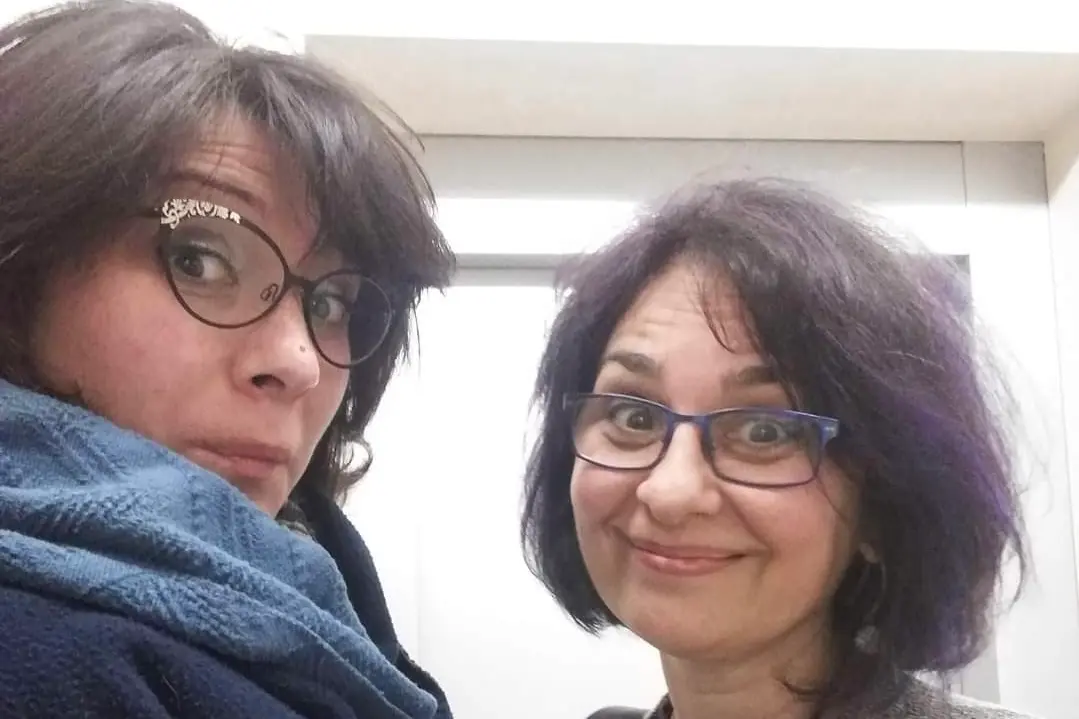 Da sinistra Teresa Porcella e Roberta Balestrucci (foto concessa)