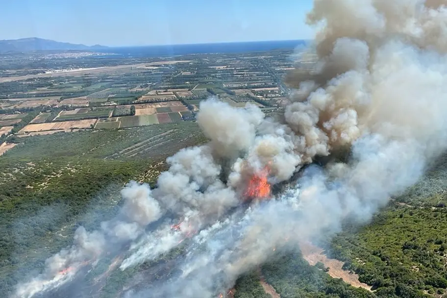Incendio Alghero