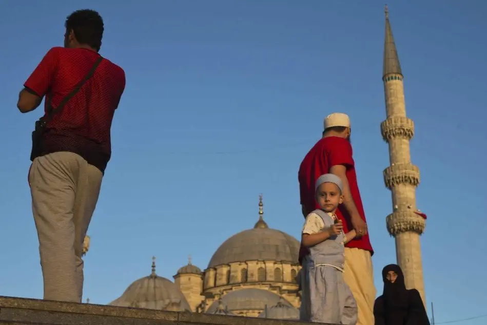La nuova Moschea nel centro di Istanbul
