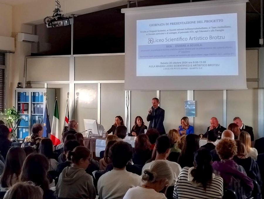 Quartu, al liceo Brotzu studenti “sentinella” contro il bullismo: un riconoscimento dal Ministero
