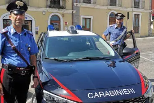 Carabinieri a Monserrato (foto carabinieri)