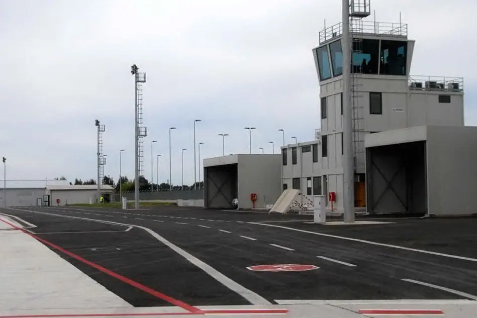 L'aeroporto di Fenosu